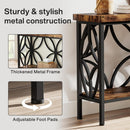 Extra Long Console Table With Open Storage Shelves by HouseOfZazla