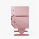 Robot LED Nightstand With 360° Rotating Drawer by HouseOfZazla
