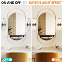 Resin Imitation Marble Texture Wall Light - Set of 2