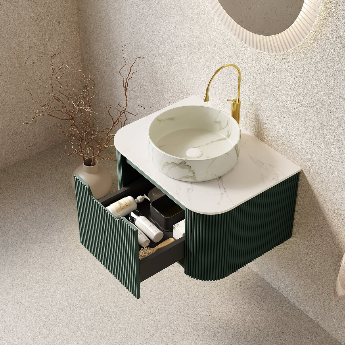 DINA 24" Bathroom Vanity & Sink, photo 5 of 10