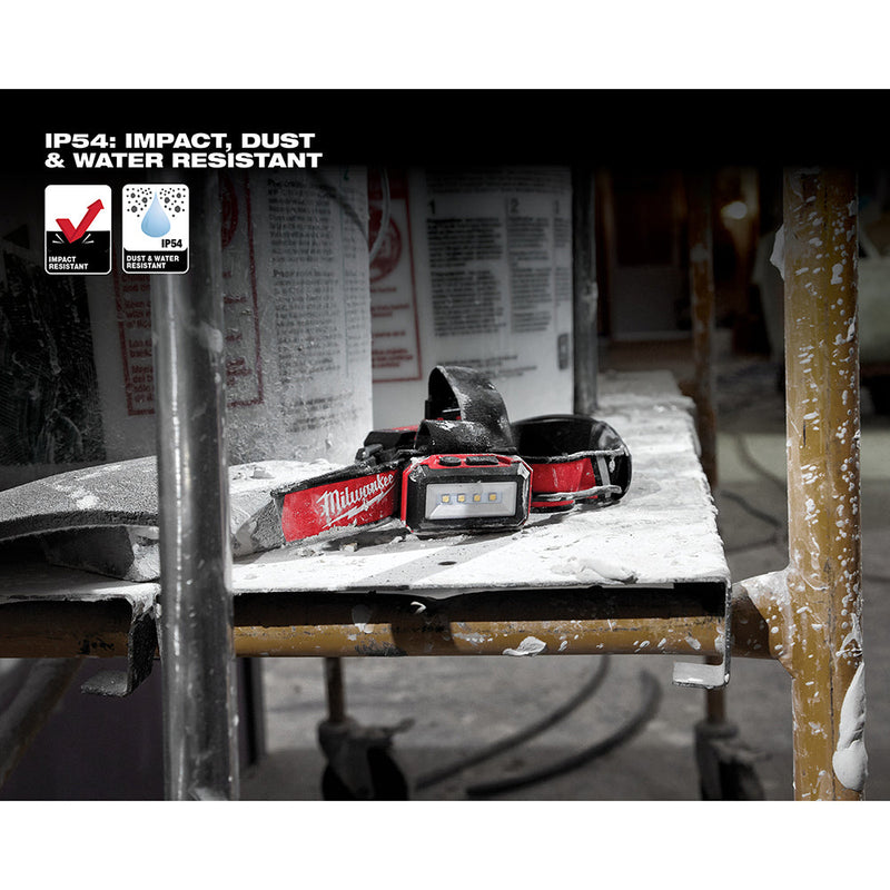 Milwaukee 2115-21 USB Rechargeable Low-Profile Headlamp