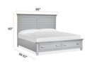 Charleston - Panel Storage Bed