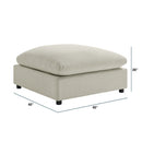 Cassandra - Sofa With Ottoman by HouseOfZazla