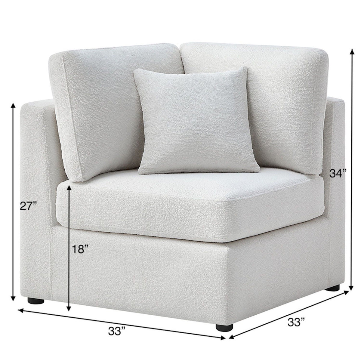 Chauncy - Corner Wedge Chair, photo 10 of 15