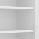 U-Can 78.7''H Hall Tree with Bench and 5 Storage Cubbies, Modern Entryway Storage Organizer Cabinet with 4 Doors, 5 Drawers and Adjustable Shelves for Hallway, Entryway, Living Room