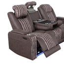 Duran - Power Reclining Sofa With Power Headrest by HouseOfZazla