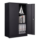 Metal Storage Cabinet With Locking Doors And Adjustable Shelf, Folding Filing Storage Cabinet, Folding Storage Locker Cabinet For Home Office, School, Garage by HouseOfZazla