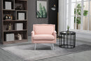 Accent Chair, Living Room Chair / leisure single sofa with acrylic feet
