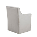 Traditional Skirted Dining Arm Chair by Unique Piece Furniture