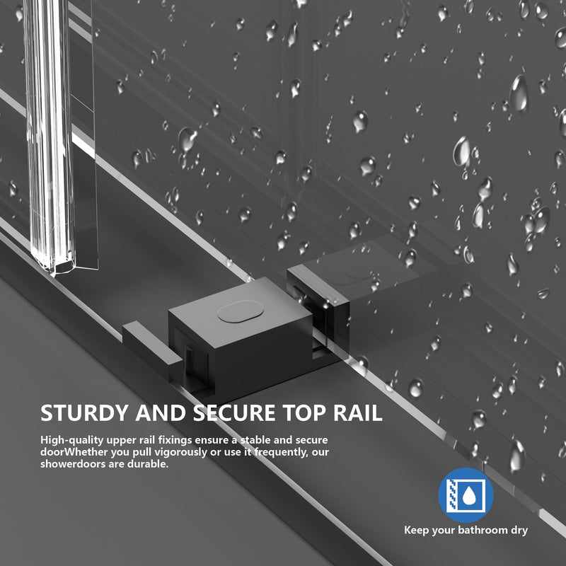 Frameless Shower Door - Double Sliding Design, photo 10 of 10