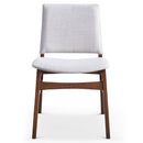 Gusto - Dining Chair (Set of 2) - Brown / Light Gray by HouseOfZazla