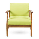 Perla Contemporary Club Chair with Water Resistant Cushion by HouseOfZazla