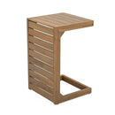Aluminum Outdoor C-Shaped Side Table for Patio by HouseOfZazla