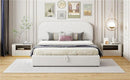 Upholstered Platform Bed With Hydraulic Storage System by HouseOfZazla