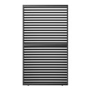 Louver Grille 1 / 3 13Ft Frame & Louvers - Black by Unique Piece Furniture