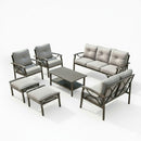 Patio Furniture Set with Coffee Table and Cushions for Backyard by HouseOfZazla