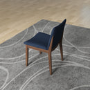 Laura - Mid-Century Modern Solid Wood Dining Chair (Set of 2) by HouseOfZazla