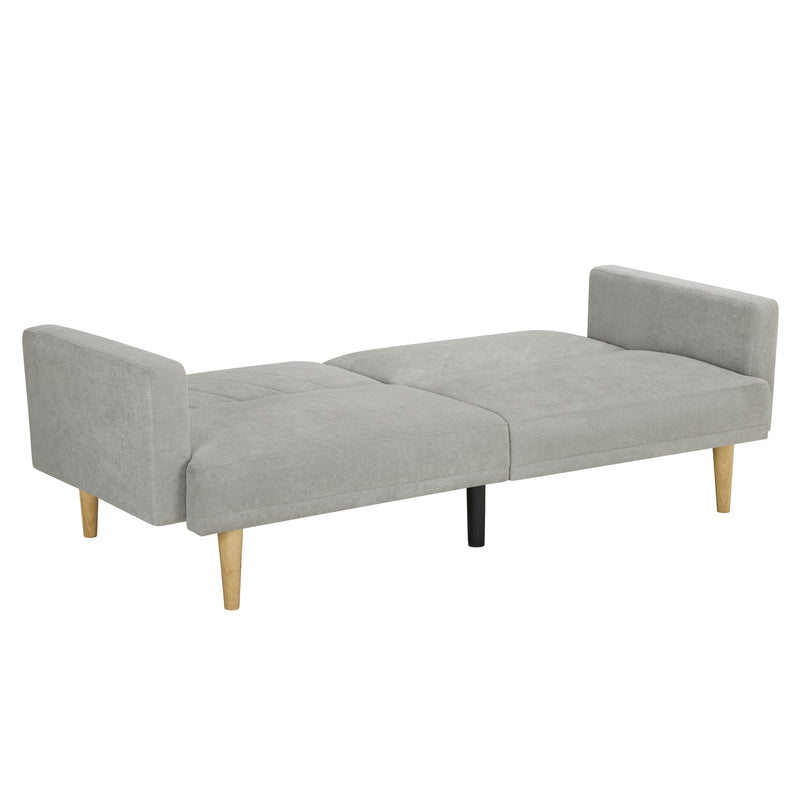 Walker Edison | Velvet Loveseat Futon Sofa Bed