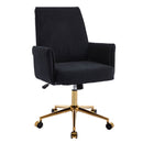 Ergonomic Mid-Back Office Chair With Striped Fabric by HouseOfZazla