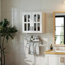 Wall Cabinet with Glass Door and Adjustable Shelves by HouseOfZazla