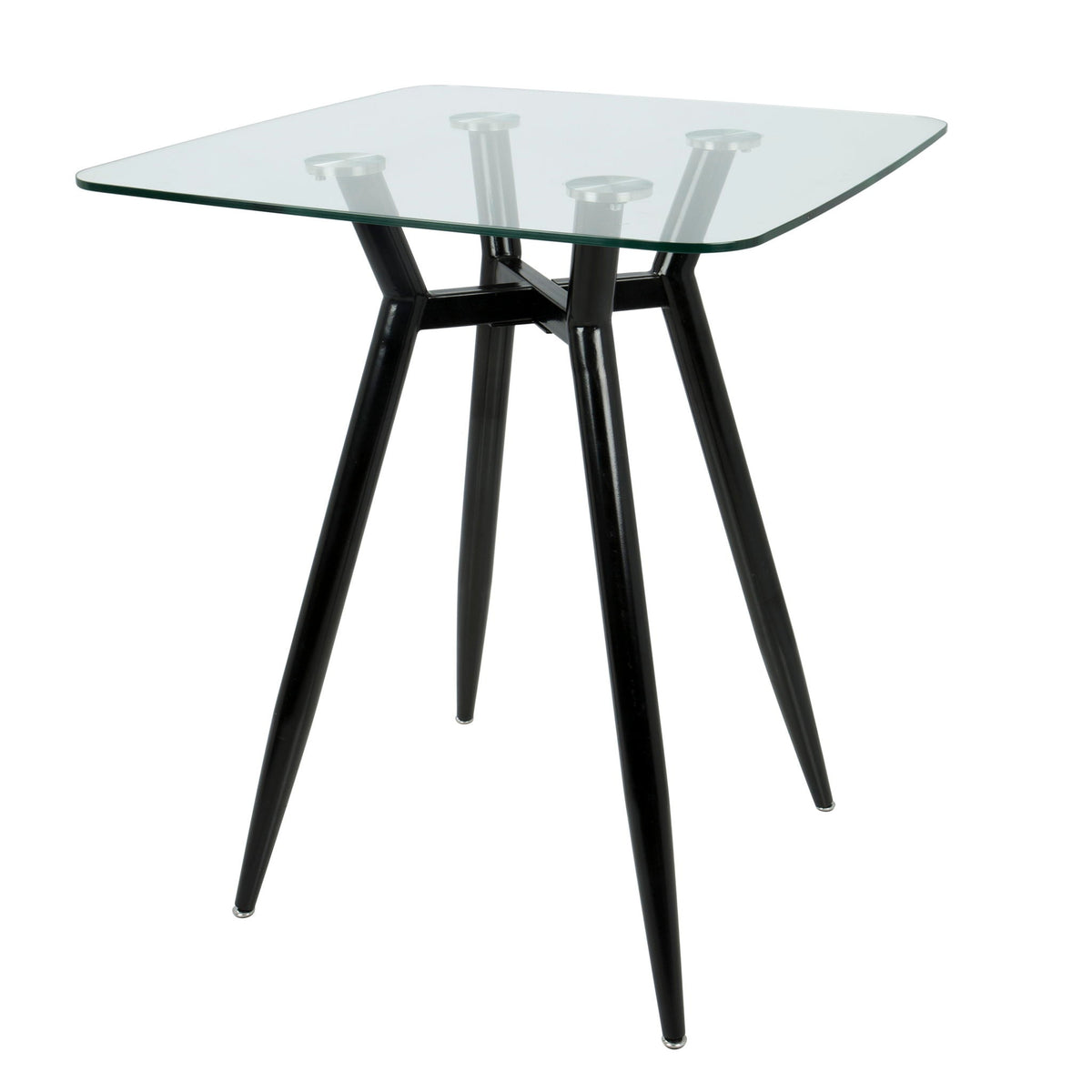 Clara - Mid Century Modern Square Table, photo 5 of 8