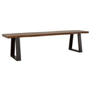 Wobegon - Rectangular Dining Bench - Gray by HouseOfZazla
