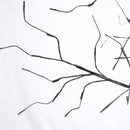 3 Pc Illuminated Halloween Tree with Purple LED Glow