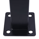 Handrails For Outdoor Steps, Fit 1 Or 3 Steps Outdoor Stair Railing, Flexible Front Porch Hand Rail, Transitional Handrails For Concrete Steps Or Wooden Stairs - Black by HouseOfZazla