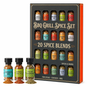 Smokehouse BBQ Gourmet Grilling Spice Set | 20-Set by The Wine Savant