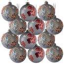 Glass Decorative Hanging Ball Christmas Tree Ornaments