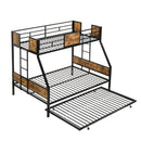 Modern Metal Bunk Bed With Dual Side Ladder And Metal Desig by Unique Piece Furniture