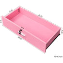 Locking Beauty Salon Storage Cabinet Hair Dryer Holder Stylist Equipment Drawer