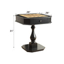 Bishop - Reversible Chess Checker Game Table With Game Tray (Chess Fingures Not Included) by HouseOfZazla