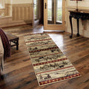 Nature's Nest - GC_CBL3005 Lodge Area Rug by HouseOfZazla