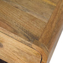 Mini Floating Open Bedside - Oak by Unique Piece Furniture