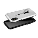 Finger Strap Phone Case for iPhone X Drop-protection Finger Ring Rugged Phone Case with Kickstand Dual Layer Case