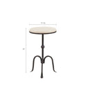 Gaberial - Accent Table With Top - Black by HouseOfZazla