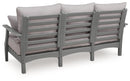Cove Beach - Sofa With Cushion - Gray by Unique Piece Furniture