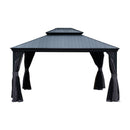 10'x12' Hardtop Gazebo with Resin Roof