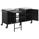 K&K 72.4' Large Grill Table for Big Green Egg