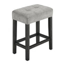 Bar Table Set with Power Outlet, Bar Table and Chairs Set, 4 Piece Dining Table Set, Industrial Breakfast Table Set, for Living Room, Dining Room, Game Room by Montret