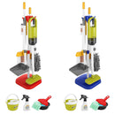 Kids Cleaning Toy Set with Vacuum, Broom & Stand - 14pc by LJGDeals