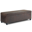 Avalon - Contemporary Storage Ottoman Bench by HouseOfZazla