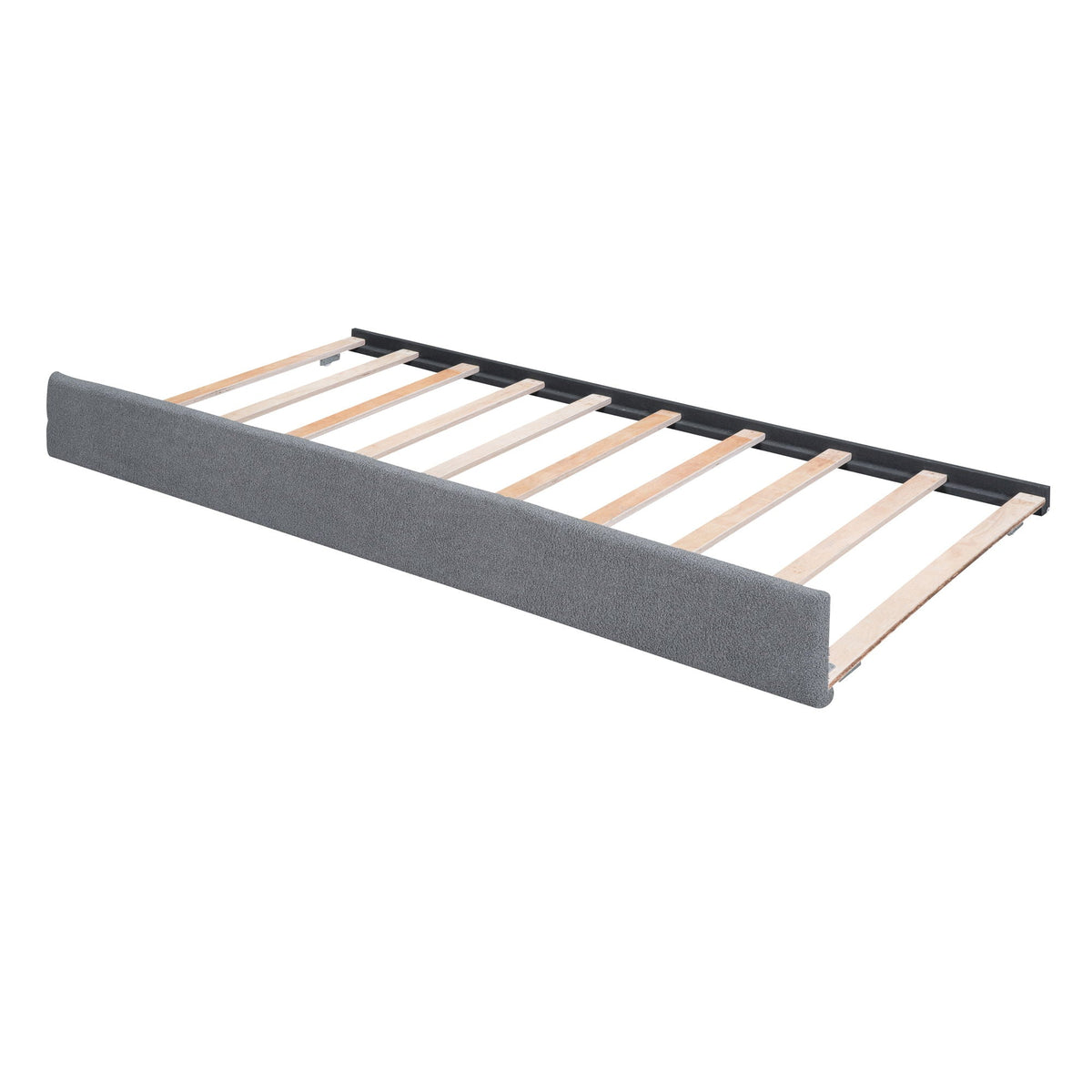 Upholstered Platform Bed With Trundle, photo 40 of 40