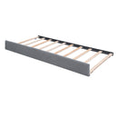 Upholstered Platform Bed With Trundle