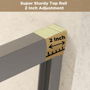 Double Sliding Shower Door With Explosion Proof Film by HouseOfZazla