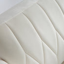 Accent Chair with Ottoman Set,Velvet Accent Chair with Gold Legs, Upholstered Single Sofa for Living Room Bedroom