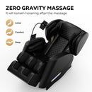 Massage Chair Recliner With Zero Gravity With Full Body Air Pressure - Black by HouseOfZazla