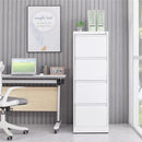 Durable Metal 3 Drawer File Cabinet With Lock For Office Storage by HouseOfZazla