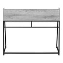 Computer Desk For Home Office, Laptop, Storage Shelves, Marble Look Contemporary & Modern